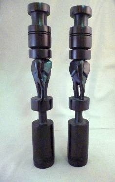 Elephant Candle Holder Pair Elephant Candle Holder Pair