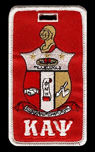 Kappa Alpha Psi Embroidery Id/luggage Tag Shield