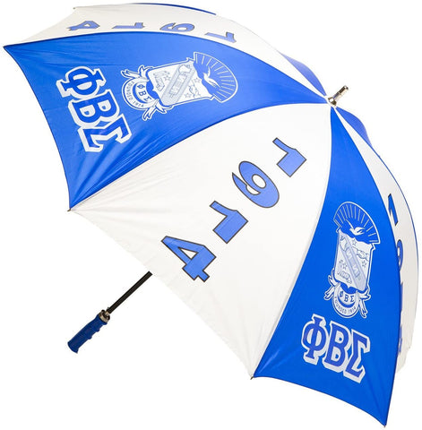 Phi Beta Sigma Fraternity Sorority 30" Jumbo Umbrella Phi Beta Sigma Fraternity Sorority 30" Jumbo Umbrella