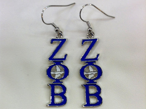 Zeta Phi Beta Earrings Zeta Phi Beta Earrings