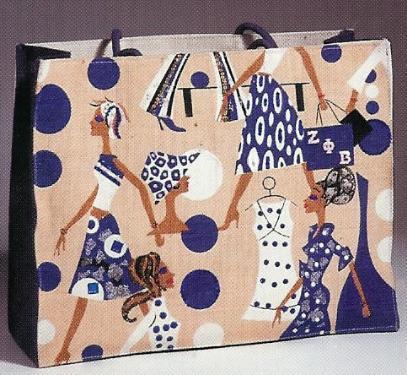 Zeta Phi Beta Diva Tote Bag Zeta Phi Beta Diva Tote Bag