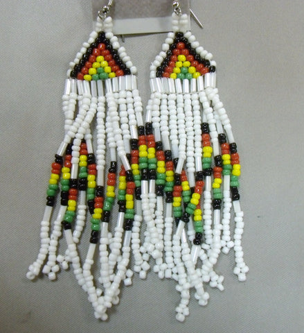 Beaded Strands Earrings