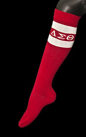 Delta Sigma Theta Knee High Socks
