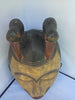 Antique Igbo/ Idoma Mask From Nigeria 14x10 in