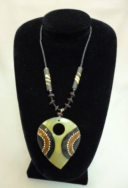 Kenya Hand-painted Necklace