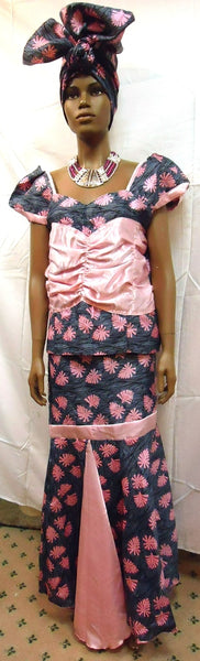 3pc Pink and Blue