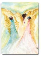 2-D Angels Magnet