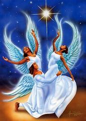 Praising Angels Magnet (2-D)