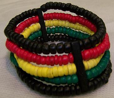 Rasta Coco Bracelet