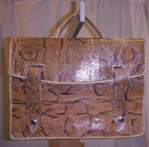 Snake Skin Briefcase